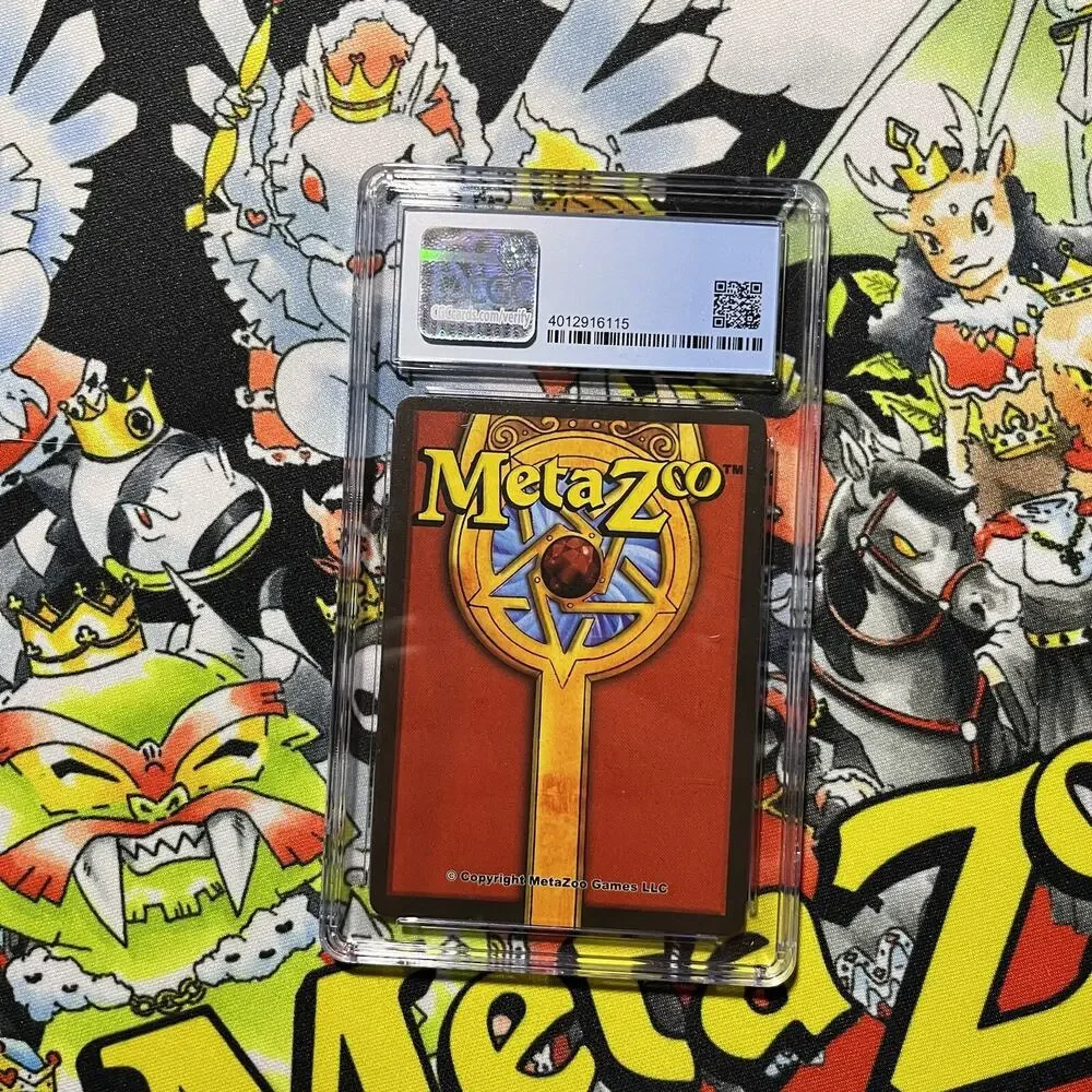 Metazoo Forest God’s Amber Mint 9 CGC Full Holo Cryptid Nation 1st Edition